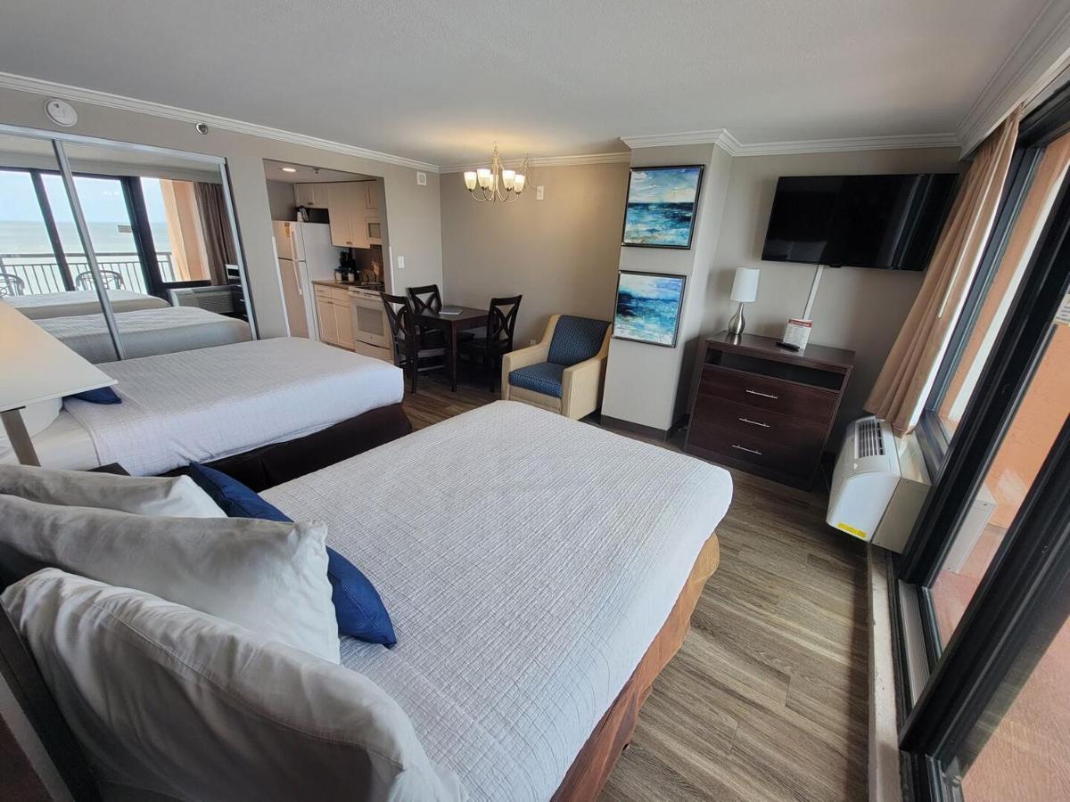 Direct Oceanfront Suite Caravelle Resort 615 Sleeps 4 Guests 默特尔比奇 外观 照片