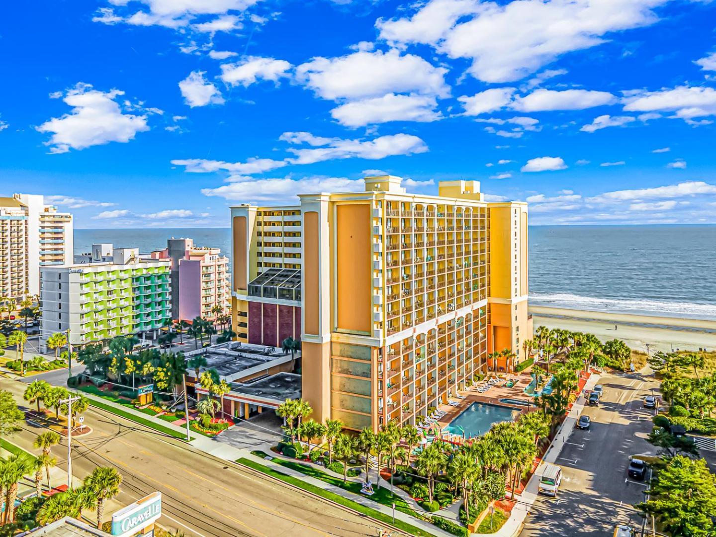 Direct Oceanfront Suite Caravelle Resort 615 Sleeps 4 Guests 默特尔比奇 外观 照片